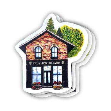 Imagem de (3 peças) Adesivo de boticário rosa com frases motivacionais sarcásticas com citação humorística decalque de vinil para Kindle, laptop, garrafa de água, capacete rígido de telefone, adesivo de citação