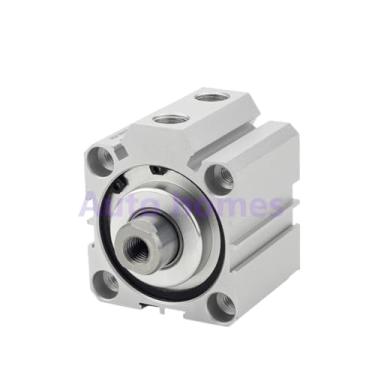 Imagem de FLKPIEGRH Cilindro de pistão pneumático de ar compacto com furo 20, cilindro fino, dupla ação SDA20-5/10/15/20/25/30/45/50/75(30 mm, rosca macho)