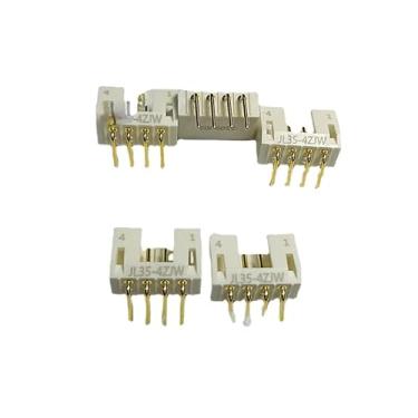 Imagem de 2 peças JL35-4TKH JL35-4ZJB JL35-4ZJW JL35-4TKY Suporte de plugue retangular