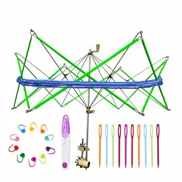 Imagem de Yarn Swift Fio Enrolador de Esferas Guarda-chuva Suporte de Fio de Tricô para novelos (Yarn Swift)