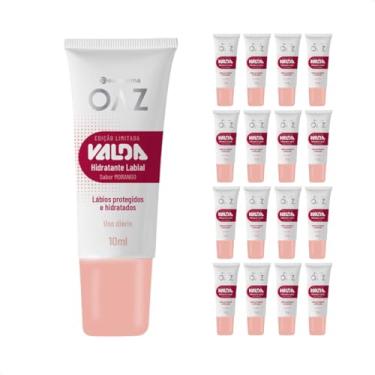 Imagem de Kit com 16 - Hidratante Labial Oaz Valda Sabor Morango 10 ml