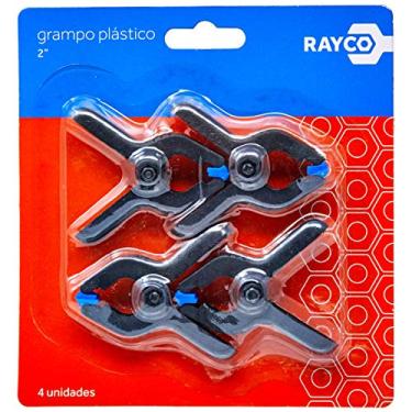 Imagem de Grampo Plástico 2 Pol. com 4 Unidades Rayco