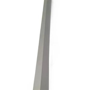 Imagem de Cantoneira Em L Alumínio para Parede, Escada, cantos,1 Metro 1/2", 5/8", 3/4", 1"(15x15mm - 1metro,Fosco)