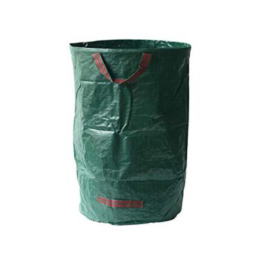 Imagem de Sacolas de Resíduos Jardim Folhas Reutilizáveis Jardinagem Paisagismo Container para Lixeira Piscina Gramado Colapsável Plegável Alça Estável Alto- Resistente