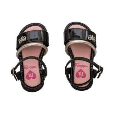 Imagem de Sandália Branca e Dourada Lacinho | Molekinha-Feminino