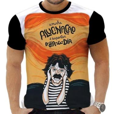 Imagem de Camiseta Camisa Personalizada Rock Belchior MPB Brasil 1 - Obsidiana C