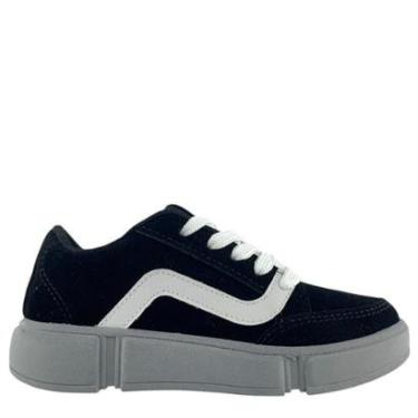 Imagem de Tênis Molekinho Infantil Preto Camurça 2838129-Masculino