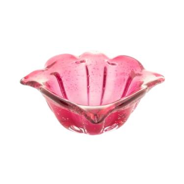 Imagem de Centro de Mesa de Vidro Italy Rosa 11,5cm x 7cm - Wolff