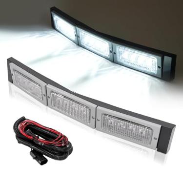 Imagem de HECASA Luz de nariz LED compatível com John Deere 4050 4250 4450 4055 4255 4455 7210 7410 7510 7610 7710 7810 Substituição para RE161288 RE37450 RE306510 KK R40000 Lâmpada frontal de trator