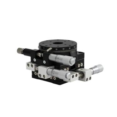 Imagem de XYR Axis 60 mm LS60-L LS60-LM Micrômetro Plataforma de Corte Manual Mesa Tradução e Mesa Rotativa Trilho Cruzado de Alta Precisão (LS60-L)