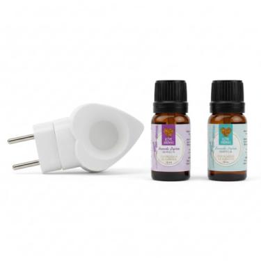 Imagem de Kit Difusor Elétrico + 2 Essências Aromáticas Floral Brisa Bivolt Branco