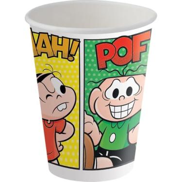 Imagem de Copo Papel 200 ml Turma da Monica, Festcolor 104073, Vermelho/Amarelo, Festcolor, 104073, Vermelho/Amarelo