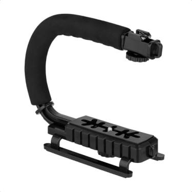 Imagem de Suporte Estabilizador Steadycam de Mão Escorpião com pino 1/4 e Sapata Hot Shoe EDC-002 Sou Foto para Gravações com Câme