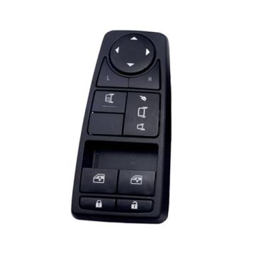 Imagem de Interruptor de espelho de janela elétrica Master compatível com MAN TGS TGX TGL TGM Interruptor de controle de porta de caminhão 81258067094 81258067095 81258067093(81258067093)