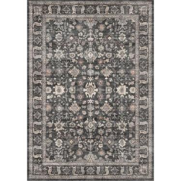 Imagem de TOPRUUG Tapete quadrado lavável 12 x 12 cm - Tapete ultramacio para sala de estar sob o sofá, tapetes antiderrapantes para quarto e sala de jantar - Tapete antiderrapante e resistente a manchas para