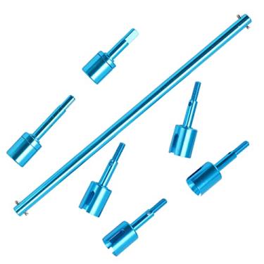 Imagem de RiToEasysports RC Shaft Resistente e de Alumínio Liga da Liga de Alumínio Conjunto de Peças de Atualização de Carros RC Acessórios para Tamiya TT01