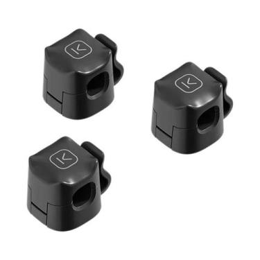 Imagem de Clipes De Cabo Ajustáveis Para Organização De Fios Sob a Mesa KUULAA G