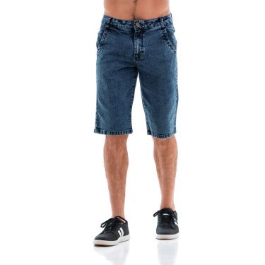 Imagem de Bermuda Jeans Masculina Arauto Clássica