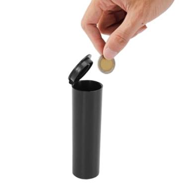 Imagem de Depisuta Tubos de Moedas de 25 Unidades Com Tampas, Suportes de Tubo de Armazenamento de Moedas de Plástico ABS Centavos Dos EUA, Capacidade de 40, Suprimentos de Coleta de (Caber 5 centavos)