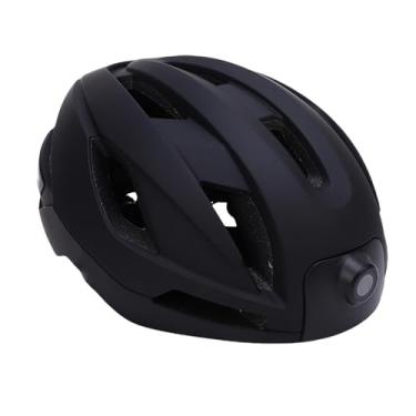 Imagem de Yunseity Capacete de Bicicleta Com Câmera Bluetooth, Gravador de Vídeo HD 1080P, de Luz Traseira Inteligente, Conectividade e Memória Bluetooth, de Luz Traseira Inteligente (BLACK)