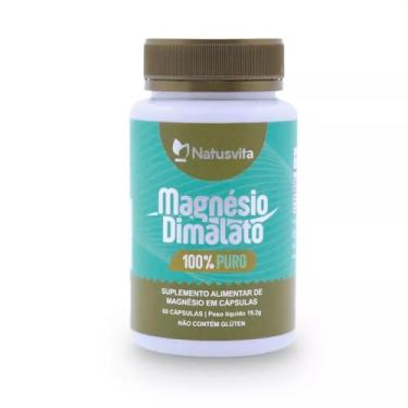 Imagem de Magnésio Dimalato 100% Puro (01 und. 60 cápsulas)