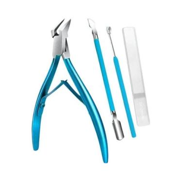 Imagem de Tesoura De Cutícula Em Aço Inoxidável Com Lâmina Afiada, Durável E À P