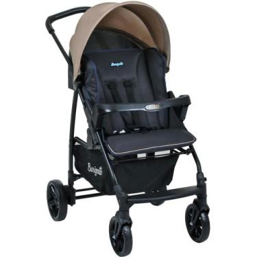 Imagem de Carrinho de Bebe Berço para Passeio Burigotto Ecco CZ Bege