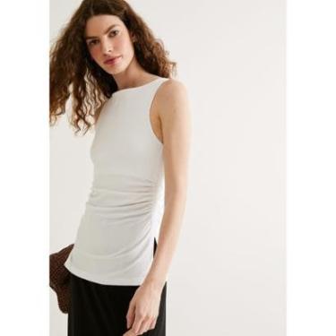 Imagem de Regata Feminina Acinturada Com Franzido-Feminino