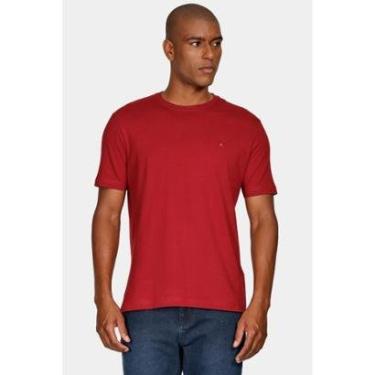 Imagem de Camiseta Aramis Manga Curta Bordado Bordeaux-Masculino