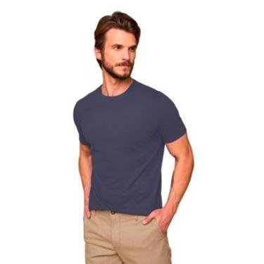 Imagem de Camiseta Lado Avesso Regular Fit Pima Masculina-Masculino