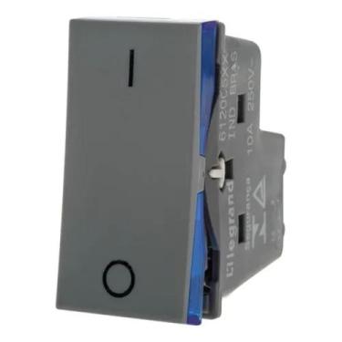 Imagem de Modulo Interruptor Bipolar Simples Pial Plus+ Legrand Cinza 612005CZ