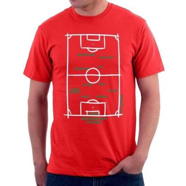 Imagem de Camiseta Lusa Brasileirão 1996 - Novomanto, Vermelho, P