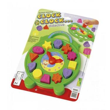 Imagem de Blocos De Encaixe Relógio Clock Clock Cor Sortida - Pica-Pau