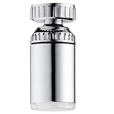 Imagem de Aspersor de Torneira LED com 3 Cores Luz Mudanças Giratório 360 Graus Sem Necessidade Eletricidade Pia Cozinha e Banheiro Alto-ABS Shell Ótimo para De