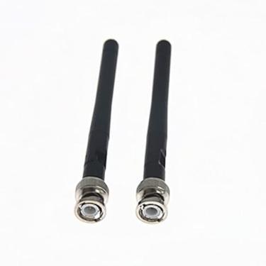Imagem de 2 peças de antena UHF com conector BNC para receptor de microfone sem fio Sennheiser EW100 EW300 EW500 G3