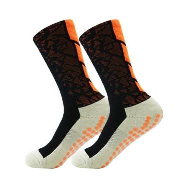 Imagem de Meias Esportivas Antiderrapantes Masculinas Para Futebol, Basquete, Yo