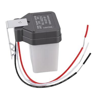 Imagem de Hyuduo Sensor Fotocélula IP64 10A Interruptor de Controle de Foto Luz de Rua Auto On Off Photoswitch Sensor para Luzes LED Externas Caminho de Varanda