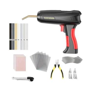 Imagem de Kit De Soldador Plástico De 200W Com 6/4 Tipos De Bastões De Soldagem,