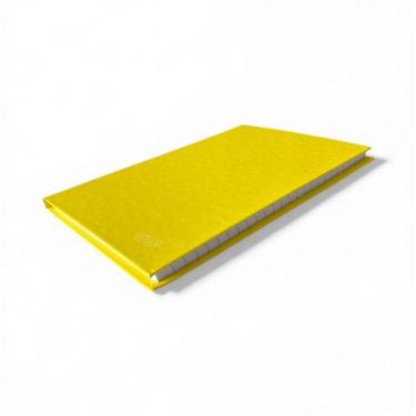 Imagem de CADERNO BROCHURA CAPA DURA 96 FOLHAS 14x20cm COR: AMARELO - VPA, AMARE