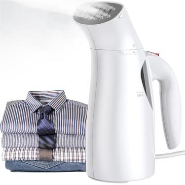 Imagem de Vroomoto Vaporizador de Roupas de Alta Potência de 700 W, Gera Vapor de 140 ℃/284 ℉ Em 40 Anos, Vaporizador de Roupas Portátil de Alta Temperatura e Penetração Forte Remove Rugas para (Plugue UE)