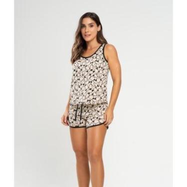 Imagem de Pijama Salvatore Fashion Short Regata Malha Feminino-Feminino
