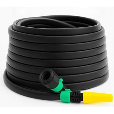Imagem de Mangueira de Jardim Anti Torção Não Dobra Reforçada 50 Metros Não Enrola nem Dobra, Ideal para Regar Plantas, Lavar Quintais e Carros(30 Metros)