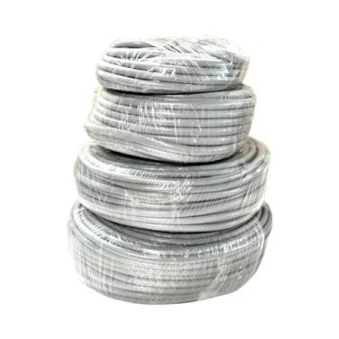 Imagem de Cabo De Rede RJ45 DC 12V De 10M Para Sistema De Câmera IP 2 Em 1 5M/10