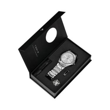 Imagem de Relógio De Quartzo Masculino Em Ouro Rosa Com Caixa De Presente TOMI L