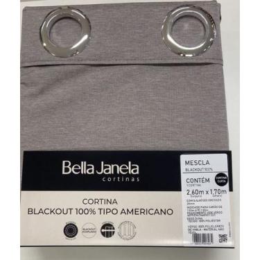 Imagem de Cortina Blackout 100% 2,60 x 1,70 Mescla Bella Janela, Duna