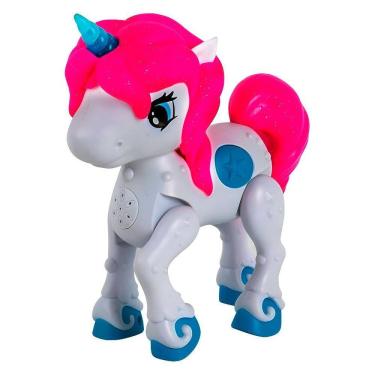 Imagem de Brinquedo Bebê Unicórnio Luz E Som Diversão Brincadeira