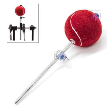 Imagem de Batedor De Bumbo Para Pedal De Bateria Torelli Tbb76 - 3071, Vermelho,