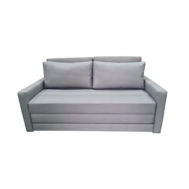 Imagem de Sofá  Cama Casal Tecido Acquablock Impermeável  180cm - 4R Estofados, 