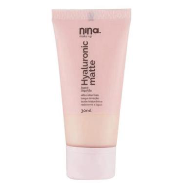 Imagem de Nina Make Up Hyaluronic Matte Base 0.5 - Nina Makeup