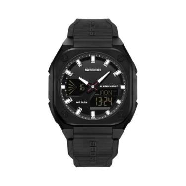 Imagem de Relógio Esportivo Digital Luminoso À Prova d'Água Para Homens, Multifu